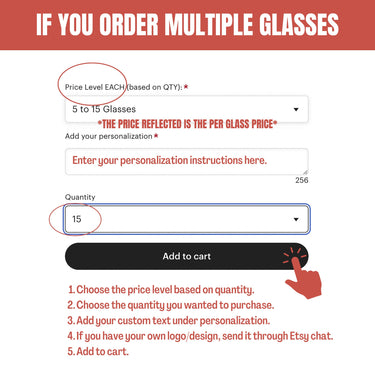 Personalized 12 oz Whiskey Glasses | Custom 3-line YOUR TEXT Design Etched Rocks Glass